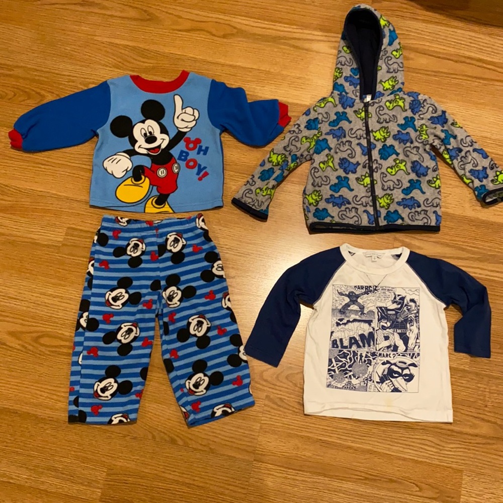 2T / 24M boy 4 pieces clothes bundle